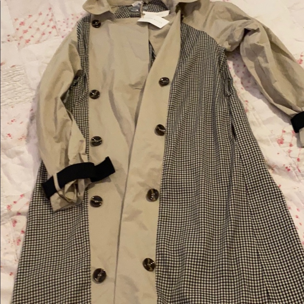 Anthropologie trench coat